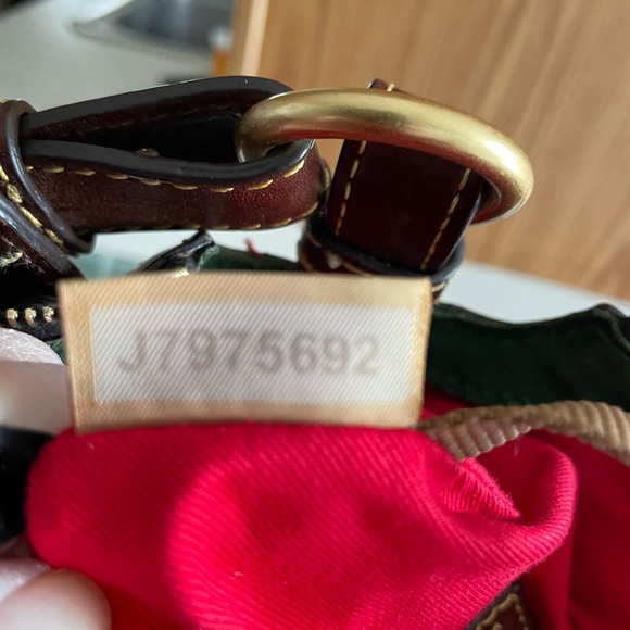 Dooney & Bourke Rich Brown Leather Satchel - Picture 6 of 12